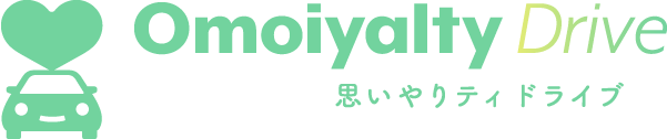 ロゴ：Omoiyalty Drive（思いやりティドライブ）